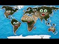 Seven Continents of the World -- Geography & Regions of the World