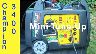 Champion 3400 Tune Up - Dual Fuel Inverter Generator