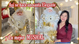 ASI SE HACE UN SANTA MUSICAL FÁCIL Y ELEGANTE #2024