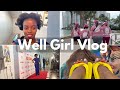 Well Girl Vlog- Hot girl walk - Natural Nails- Red Carpet Look