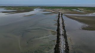 West End Breakwater, Provincetown MA. DJI Mini 3 Pro -4K Video