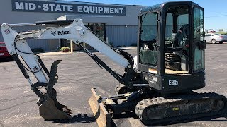 How To Operate A E35 Mini Excavator