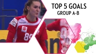 Top 5 Goals of Preliminary Round Groups A/B | EHF EURO 2016