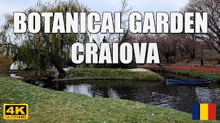 Explore the Botanical Garden in Craiova during winter - Romania - Winter Walk, 2025 - UHD 4K