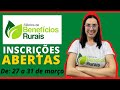 Inscrições abertas Curso Fábrica de Benefícios Rurais