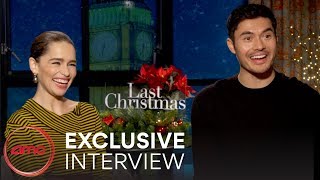 LAST CHRISTMAS- Exclusive Interview (Emilia Clarke, Henry Golding) | AMC Theatres (2019)