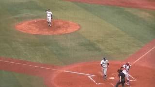 2016.10.31　東海大　青島凌也（東海大相模・2年） vs 国際武道大　豊田寛（東海大相模・1年）　2016.10.31　横浜スタジアム