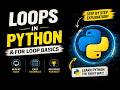 Loops in Python Explained | For Loop Basics for Beginners 🔥
