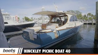 Hinckley Picnic Boat 40: First Look Video