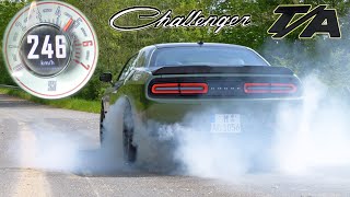 2023 DODGE CHALLENGER R/T 5.7 V8 T/A | LINE LOCK BURNOUT 100-200 \u0026 TOP SPEED