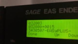 Trilithic EASyPLUS to Sage EAS ENDEC demo.
