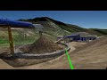 Mining Virtual Virtual Reality VR for Mining Industry - Mine Ore Stockpile Facility