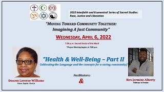 UBC Interfaith Health and Well-being 4 6 2022