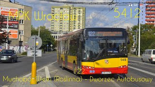 MPK Wrocław - linia 122 (Muchobór Wielki (Roślinna) - Dworzec Autobusowy)