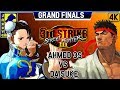 3rd Strike - Grand Finals - Ahmed3S (Chun Li) vs Daisuke (Ryu) Jazzy Circuit Ranbat [4k/60fps]