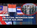 Taklukkan Malaysia 4-1, Tim Futsal Indonesia Sabet Medali Emas di ASEAN University Games 2024!