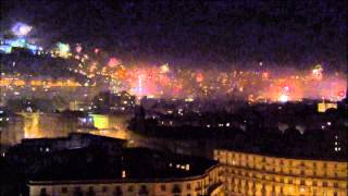 2012-2013 Naples Italy New Year's Fireworks