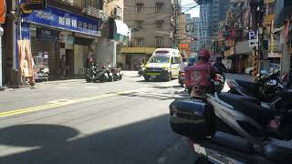 新北市政府消防局第一救災救護大隊莒光分隊救護車出勤