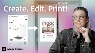 Design a Custom Poster With #AdobeExpress | Adobe Express