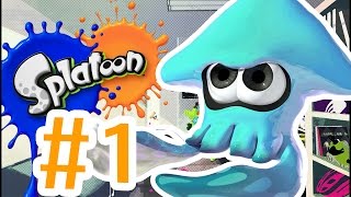 世界を塗り替えなイカ!? - スプラトゥーン // Splatoon - Part1 - 実況プレイ