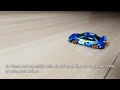 kyosho mini z awd ma 020 modded and drifting on hardwood floor