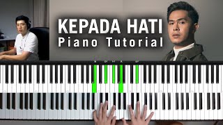 Cakra Khan - Kepada Hati (Piano Tutorial + Not Angka)