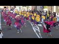 とらっくよさこい ちふれ 2018 第22回 よさこい東海道 本祭 北口演舞場 4k 11.11