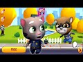 Talking Tom Gold Run Free Unlock All Characters - Officer Tom In Candy Town - Android iOS