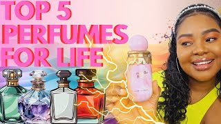 ONLY 5 FRAGRANCES FOR LIFE! AFFORDABLE LUXURY PERFUME FOR WOMEN | BEST PERFUMES FOR WOMEN