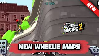 Hill Climb Racing 2 - New Wheelie Maps WooooW 😱😱😱