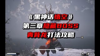 《黑神话悟空》 第三章隐藏BOSS青背龙打法攻略