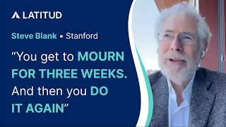 Steve Blank on how to deal with failures as a startup founder