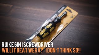 Ruike 6in1 Screwdriver ของเทียบ wera แต่จะสู้ได้มั้ยไปดูกัน