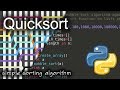 Quicksort: Background & Python Code