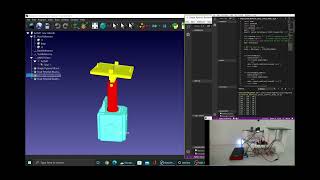 Robodk Python Offline & Online programming with Bluetooth and OLED for dual axis solar tracker