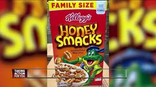 Recalled cereal remains on grocery shelves, FDA claims