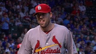 STL@CHC: Lackey K's Russell to strand bases loaded