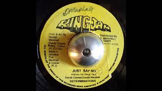 7" Ringo Paul & The Determinations - Just Say No