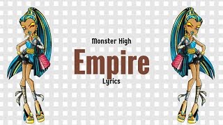 monster high empire lyrics