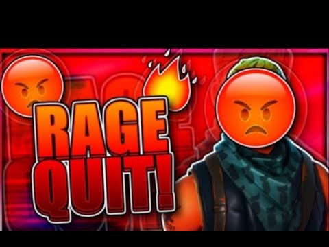 Ultimate Fortnite Rage Compilation 1 Youtube
