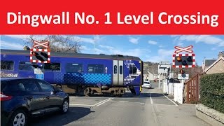 Dingwall No. 1 Level Crossing - Kyle of Lochalsh Line - Dingwall, Highland