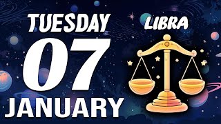 LIBRA ♎ Daily HOROSCOPE ❤ January 07, 2025 🔮 NO MORE CONFUSION, ONLY CLARITY AHEAD! 🌓