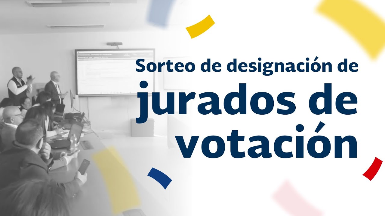 Se Realizó El Sorteo De Designación De Jurados De Votación Para Las