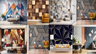 Latest 3d wall panels for living room | 3d pvc wall panel Design | Gypsum boards 3d wall | interior