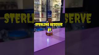 sterling reserve b7 whiskey!! #shots #youtubeshorts #drink #whiskey #viral #trendingshorts