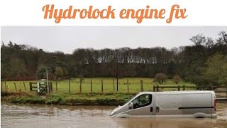 Fixing a Van After Cut Out in 3ft Flooded Road Hydrolocked Engine ( Filled With Water ) Hydrolock