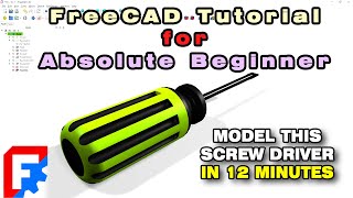 Learn FreeCAD with these basic steps | FreeCAD Tutorial for Beginner #freecad #freecadtutorial