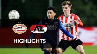 Highlights Jong PSV - Jong AZ | Keuken Kampioen Divisie