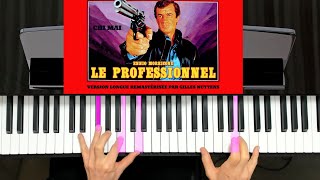 Ennio Morricone Chi Mai (Le Professionnel) - Piano Tutorial FACILE