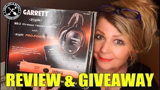 Garrett wireless Z Lynk REVIEW and GIVEAWAY MS3 Headphones \u0026 Propointer AT